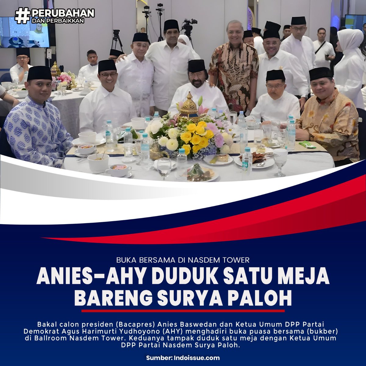 DPCBMIPati's tweet photo. Anies-AHY Duduk satu Meka bareng Surya Paloh

#PDBersamaRakyat
AHY Kawal Perubahan
https://t.co/pqc1Vou4kb
