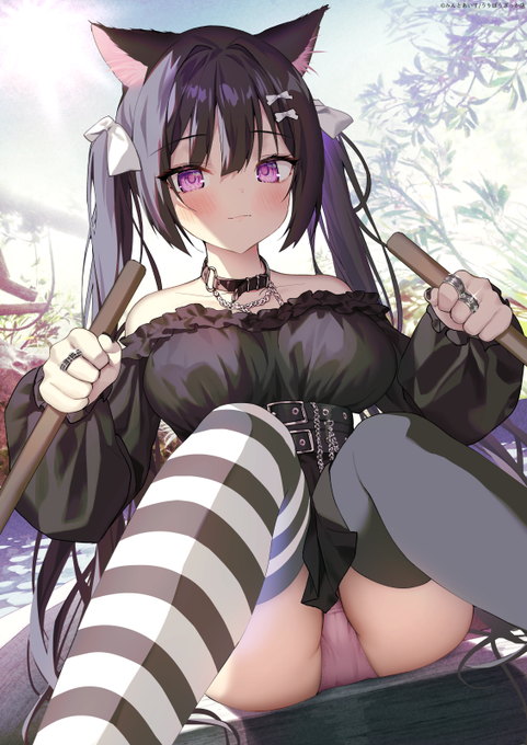 うりぼうざっかさんで描かせていただいたあんこちゃんが再びグッズになります!🔞差分はしっかり生えてますのでお好きな方はぜひ…!
https://t.co/64ewfdHTQp 