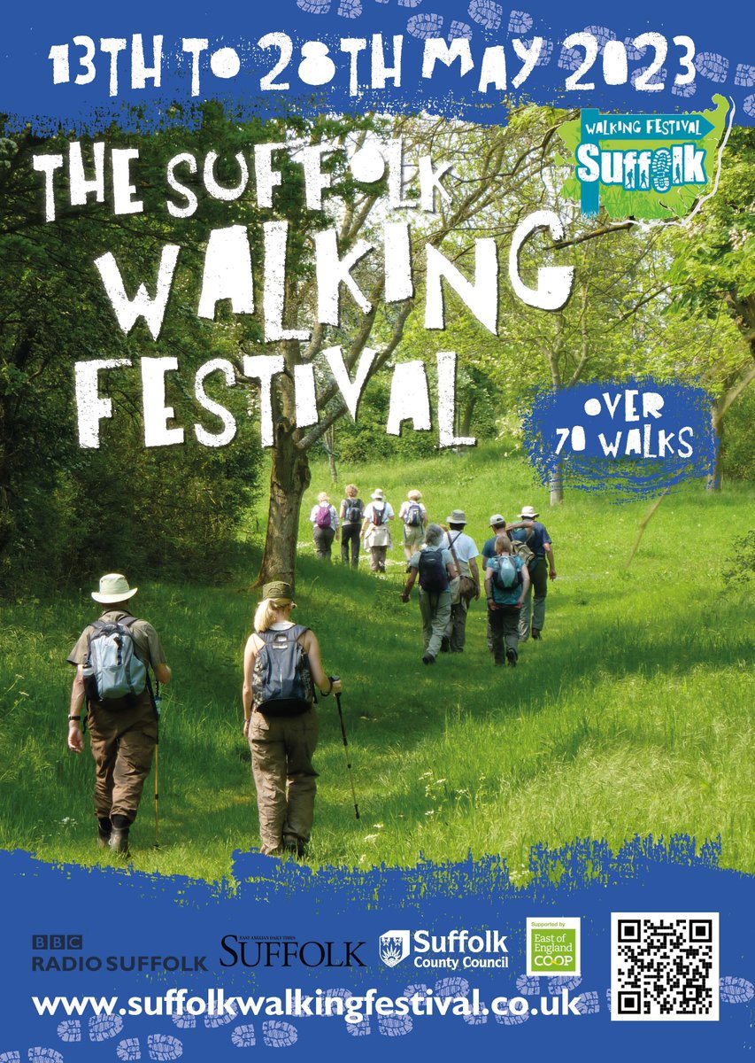 Tickets are now on sale for this year’s #SuffolkWalkingFestival! 

With plenty of walks to discover in and around Ipswich, the festival is a great way to explore this fantastic county from the 13th - 28th May. 

To find out more and book tickets, visit: suffolkwalkingfestival.co.uk