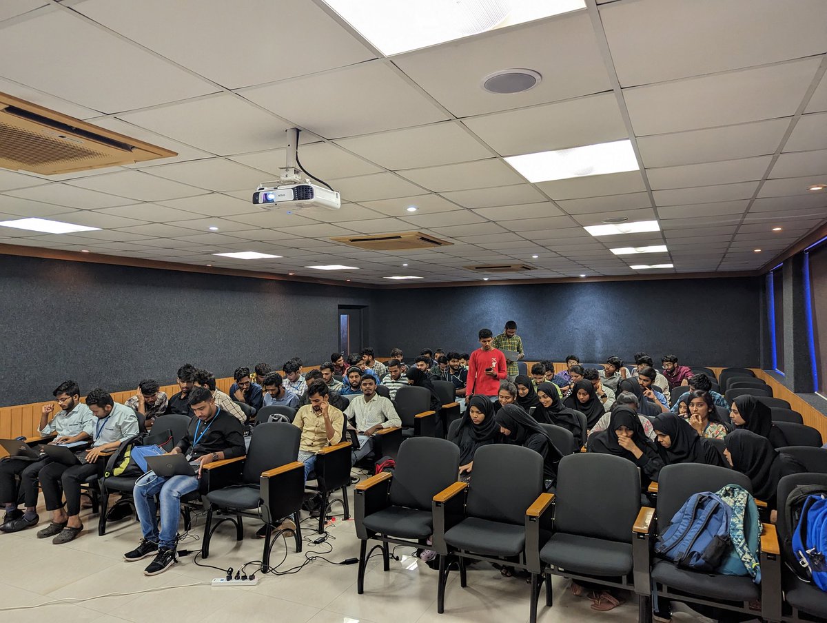 johndudex's tweet photo. @UniCourtInc conducted the #AnalyticsWorkshop1 in @pace today.
Topics covered included #Git #Docker and how they improve developers productivity.
#NoMoreButItWorksOnMyMachine
More to come #StayTuned
@AgentT30 @ksprajwal35 @pshenoymi https://t.co/wnj2sUJukG