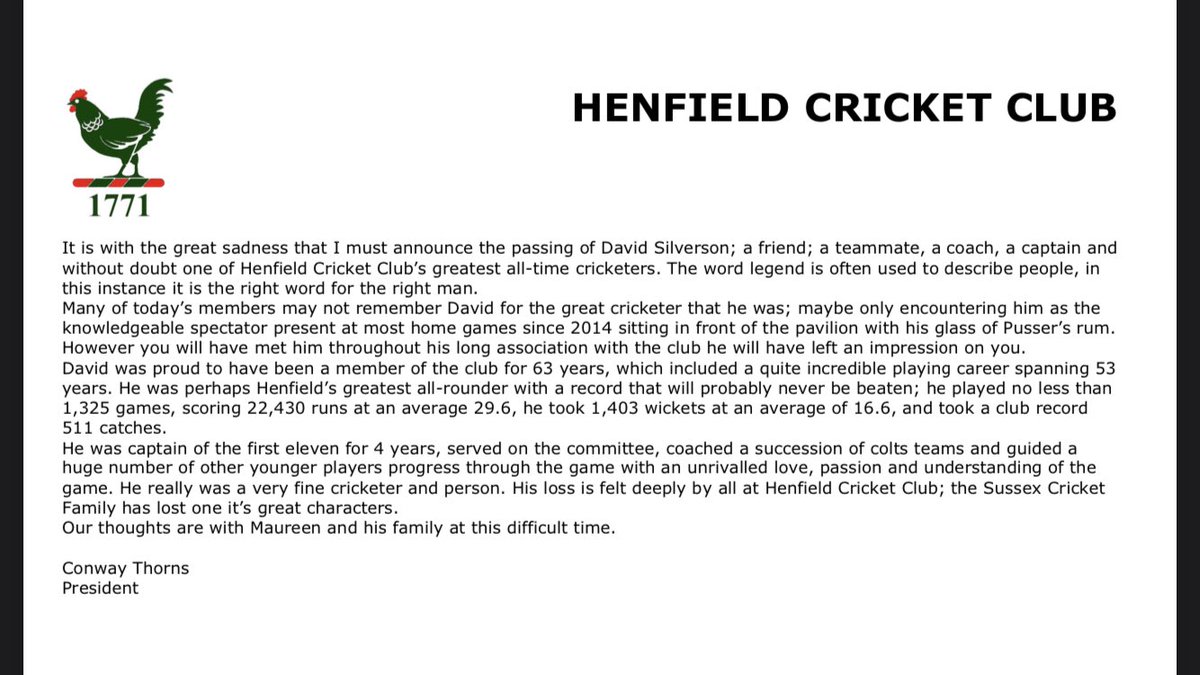 Henfield CC tweet media