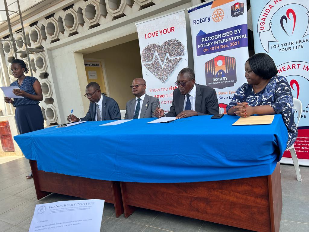 SondeRotary's tweet photo. We are glad to have witnessed Governor Mike Sebalu Kennedy at the Cancer Institute today unveil the 5 beneficiaries of heart surgery courtesy of the Rotary Camping Fellowship. https://t.co/iwAAobQWIs