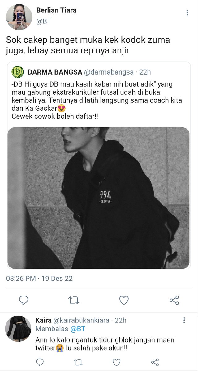 Miumao0's tweet photo. Nonsense

"ini tuh love language gue, Gas"

-lee jeno few tweets au
© miumo0 https://t.co/2rASgLDf4N