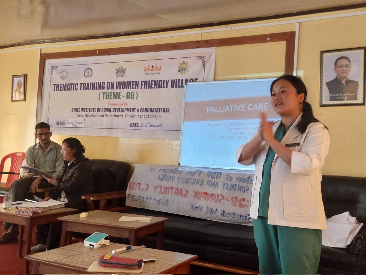 ChukitL's tweet photo. Awareness programme  on Palliative Care  to community  people  at Sumbuk village  under SADAM HWC.@USAID_NISHTHA @AyushmanHWCs @Jhpiego @SusanPradhan18 https://t.co/KiFoUxwMiB