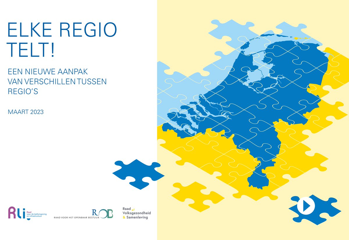In het huidige rijksbeleid gaan investeringen vooral naar regio’s die al sterk zijn. De <a href="/raadrli/">Rli</a> <a href="/raadRVS/">Raad voor Volksgezondheid & Samenleving</a> <a href="/Raad_ROB/">RaadOpenbaarBestuur</a> pleiten in het advies #Elkeregiotelt om te investeren in brede welvaart in elke regio <a href="/2eKamertweets/">Tweede Kamer</a> <a href="/HankeBruinsSlot/">Hanke Bruins Slot</a> <a href="/MinBZK/">Ministerie van BZK</a> bit.ly/3LSM1L6