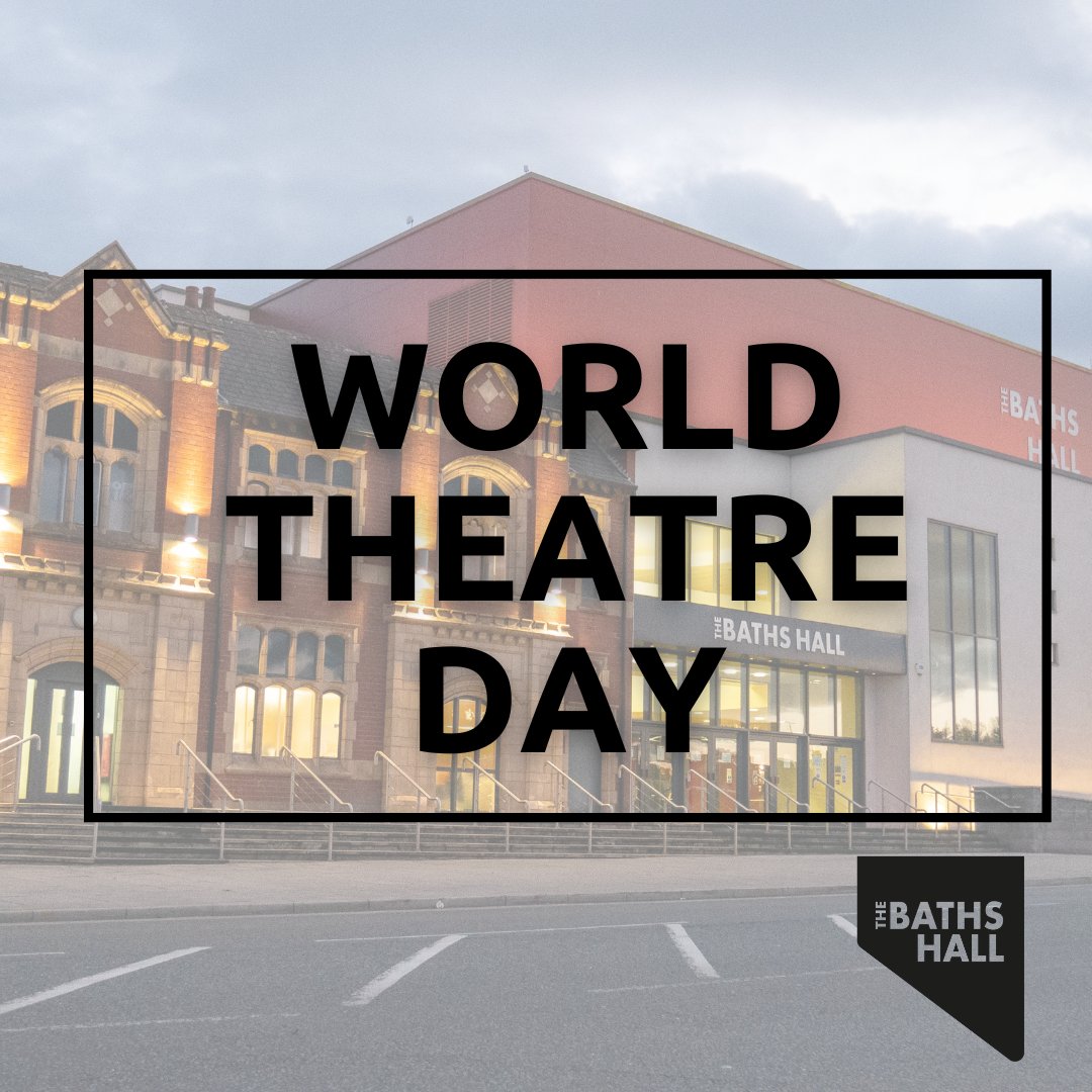 TheBathsHall's tweet photo. Did you know, The Baths Hall used to be a Public Bath House dating from 1931 - hence the name!
๐ญ On #WorldTheatreDay We would love to hear your memories of your time at The Baths Hall.
#worldtheatreday2023 #TheBathshall #TheatreMemories #Theatre https://t.co/Gmyu3863sg