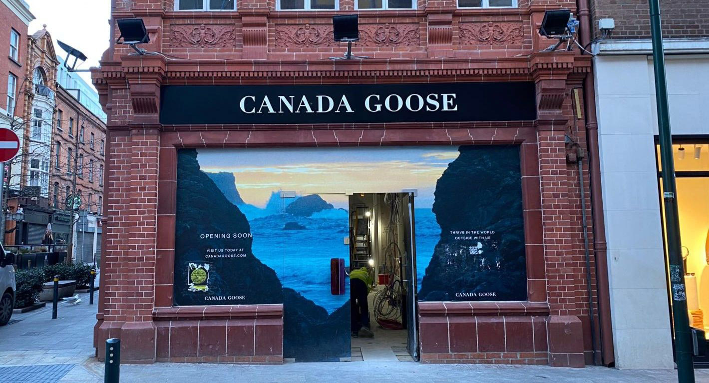 Gaelite on X Set the GOOSE loose again All new CANADA GOOSE store is almost ready to go on Grafton street Dublin. Click here to find out more https t WFD9a1kyGB canadagoose gaelite