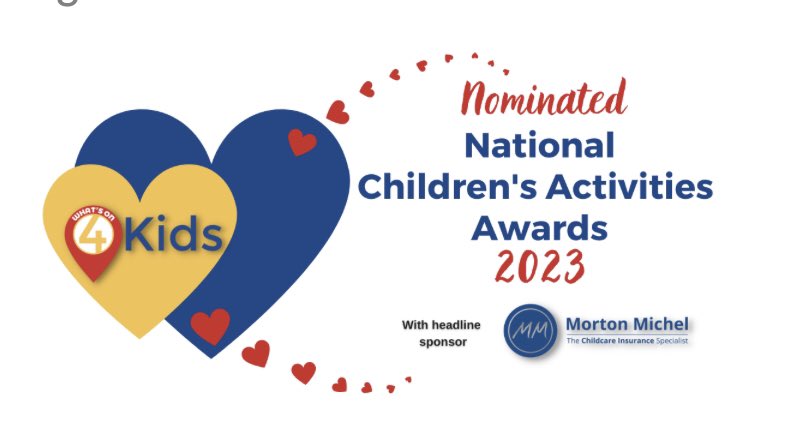 boogiebeatcouk's tweet photo. Super excited about being part of the Whats on 4 kids awards this year!
Keep an eye out for who has been nominated from Boogie Beat this year and when your ever important votes are needed!
#whatson4kidsawards #boogiebeat #voting #childrensawards #childrensactivityproviders https://t.co/umzw2aJXwj