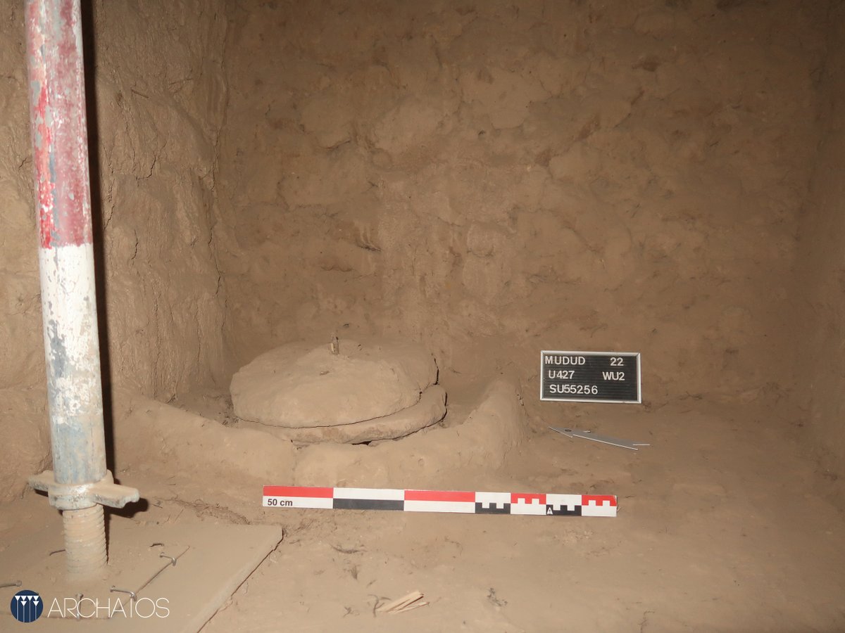ArchaeoArchaios's tweet photo. In the #alulaoldtown, the archaeological cleaning of units allow our #archaeologists to find representative structures of the past activities that took place in the households ! Here, a Grindstone was found in place ✨
#MuDUD @RCU_SA @AF_ALULA @ArchaeoArchaios
📷 Archaïos-MuDUD https://t.co/pj9ogT39cz