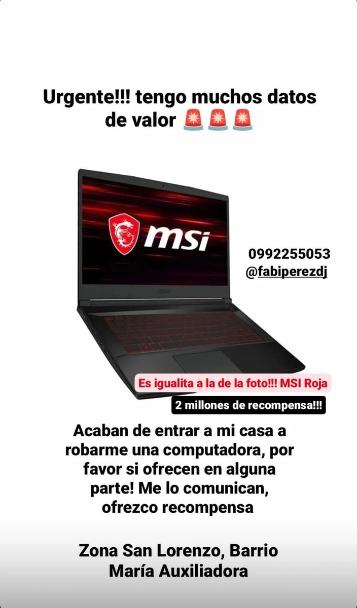 Ayudemos por favor RT
