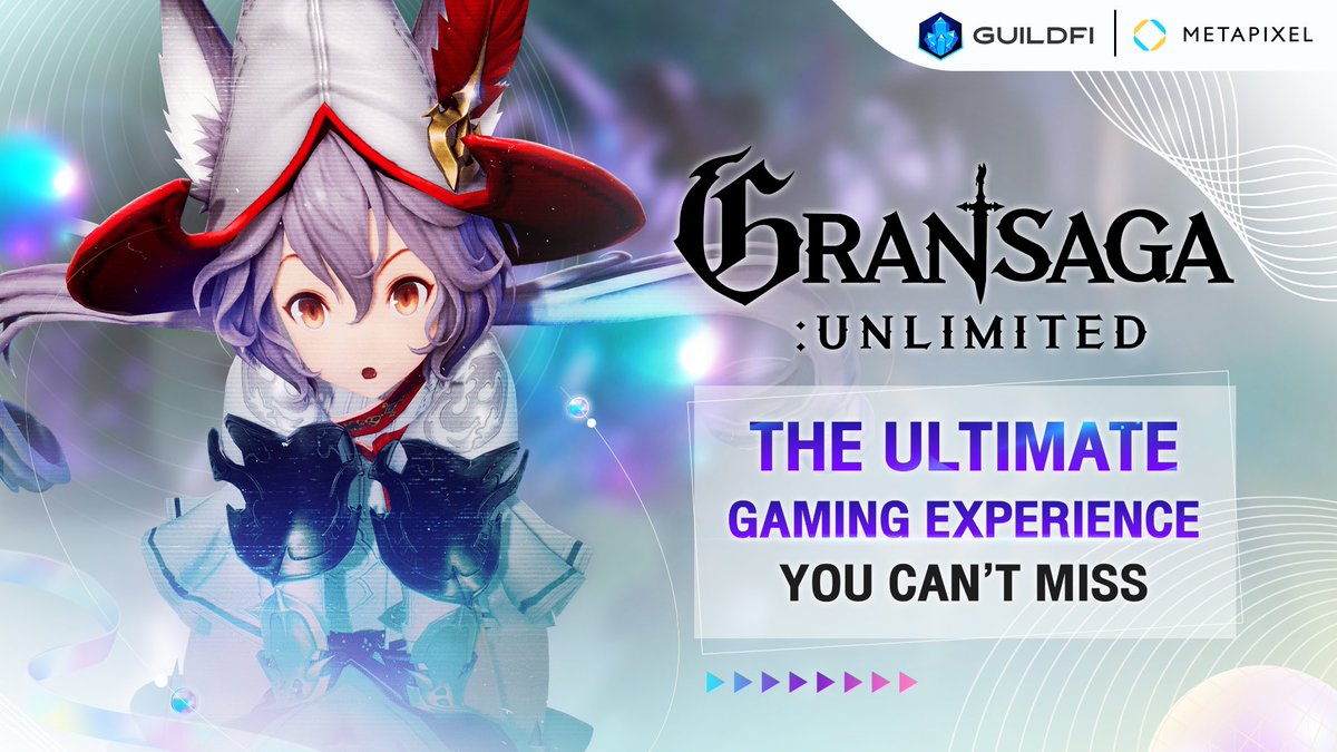 Let’s get to know #GranSagaUnlimited, the Web3 game from <a href="/METAPIXEL/">METAPIXEL</a>, that’s focused on quality and engaging game play experiences🎮⚔️!

This is sure to be one of the most exciting games in the space, but first, let’s take a dive into details👇

🧵