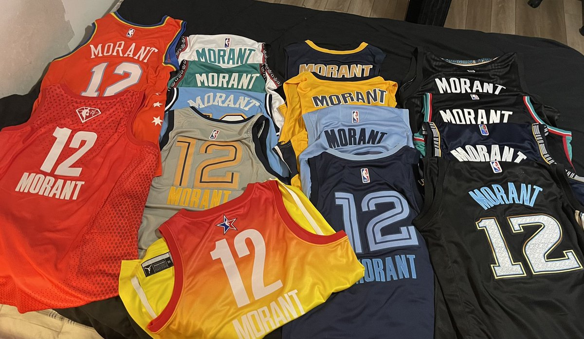 crafty317's tweet photo. 1️⃣2️⃣〽️🏀🐻 @JaMorant  @memgrizz  fully equipped now I just need the shoes to drop https://t.co/yz2DYqMn1v