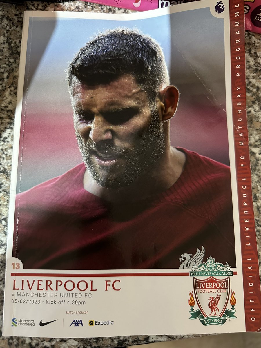 Rileyo1991's tweet photo. @JHenderson @MoSalah @lfc @JamesMilner @VirgilvDijk @LuisFDiaz19 @Darwinn99 @TrentAA  big ask I know but can anyone sign this for my son it was the day he was born and I want something special to mark the day for his keepsake box this would be amazing thank you! https://t.co/BVXFZn64uk