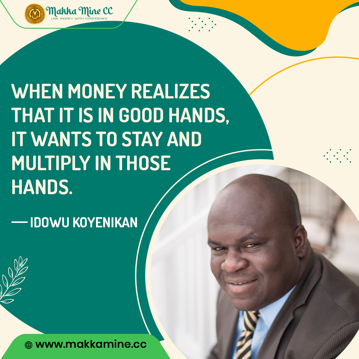 LtdMakka's tweet photo. "When Money Realises that it is in good hands, It wants to stay and multiply in those hands."
- Idowau Koyenikan

.

.

#qoutes #busniess #money #cryptocurrencies #makkamineinvest #earn #cryptosaving #cryptomining #cryptostaking https://t.co/qjGwq0zxwE