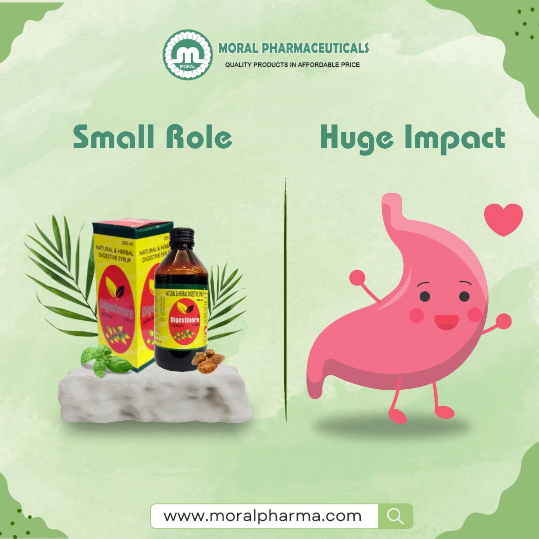 BharatMoral's tweet image. It takes just 2 teaspoons of Digestmore a day to relieve indigestion, acidity, constipation, &amp;amp; gas.

Buy Now! ⬇️
skydukan.com/productview.as…

#moralpharma #digestion #smallrole #hugeimpact #smallrolehugeimpact #smallrolebigimpact #Health #pharmaceuticals #healthcare #TrendingNow