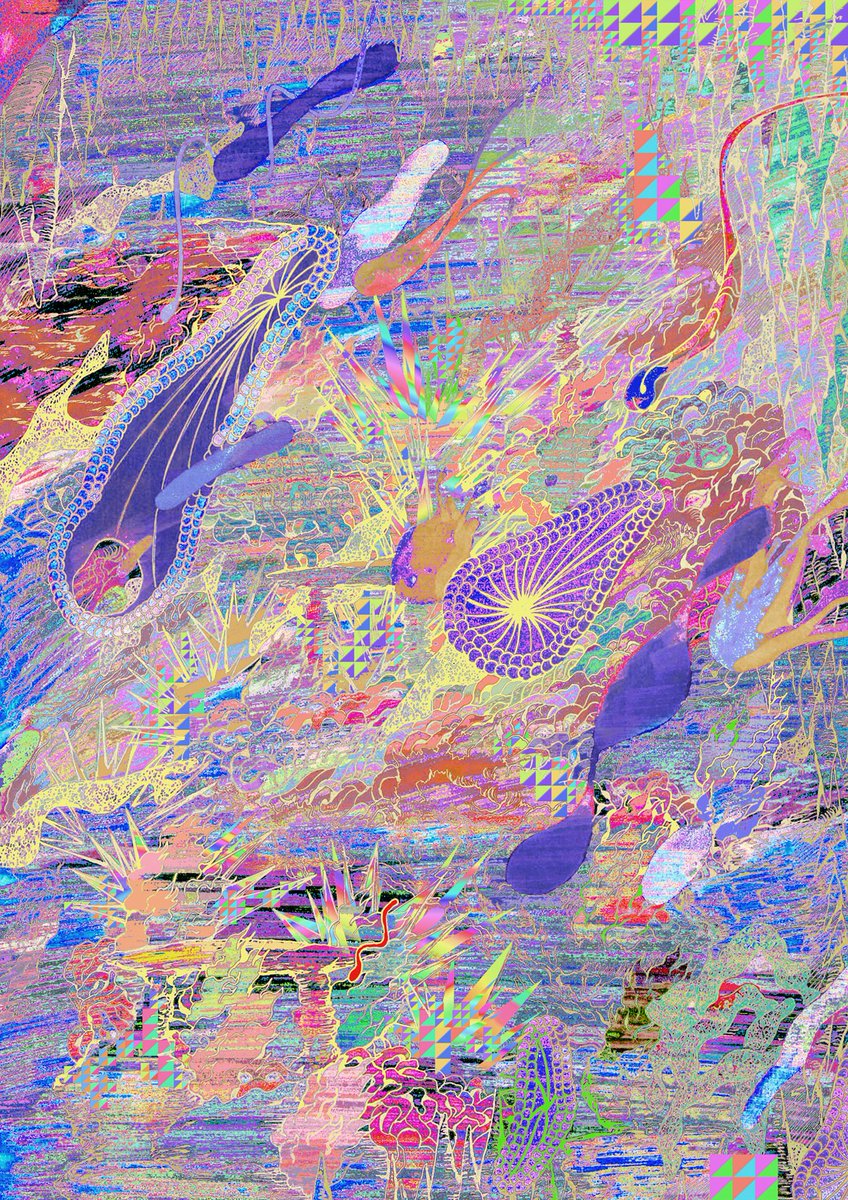 L I S T

052 SIM_Scenery
<근면의 연옥>

‘푸르게 흐르는 근면의 시간’ 

별이 나를 이끄는 것처럼
빈틈없이 채워진 푸른 시간과

눈덩이 구르듯 흐르는
차디찬 몸과 뜨거운 마음의 폭발

L I N K #FoundationNFT 
foundation.app/@SIM_Moby/virt…

#Foundation #nftart #NFTartists #NFTArts 
#NFTArtworks