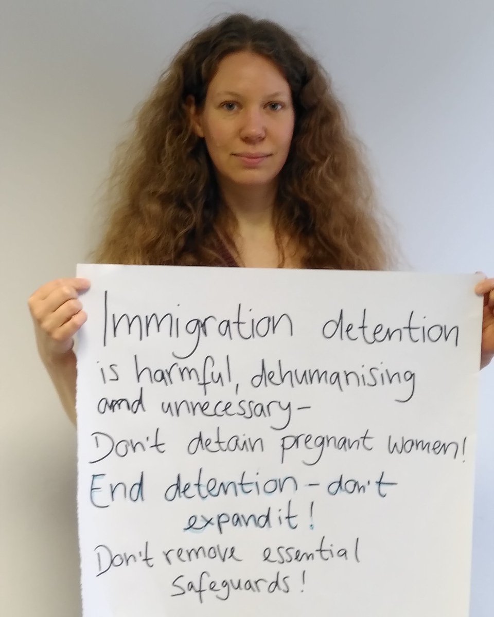 4refugeewomen's tweet photo. 📣Immigration detention is harmful, dehumanising and unnecessary.

The 'Illegal Migration Bill' will undo the 72hr time limit on detaining pregnant women. 

Alongside our friends @Medical_Justice, we're urging the Government to choose #CompassionNotCruelty. https://t.co/TTAWd0lkMl