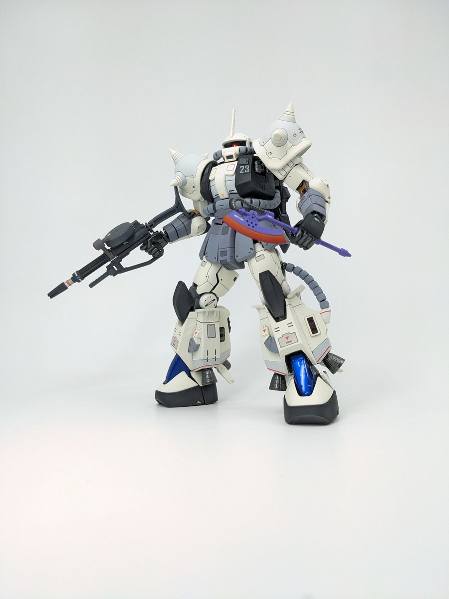 ggweb_gunpla's tweet photo. rg 白狼渣古 

#zaku #gundam #gunpla #shinmatsunaga
#ガンダム #rg #bandai 
#ザク #ザクⅱ
#高機動型ザクii
#シン・マツナガ
#NYC展示櫃 https://t.co/53OujIgPEO