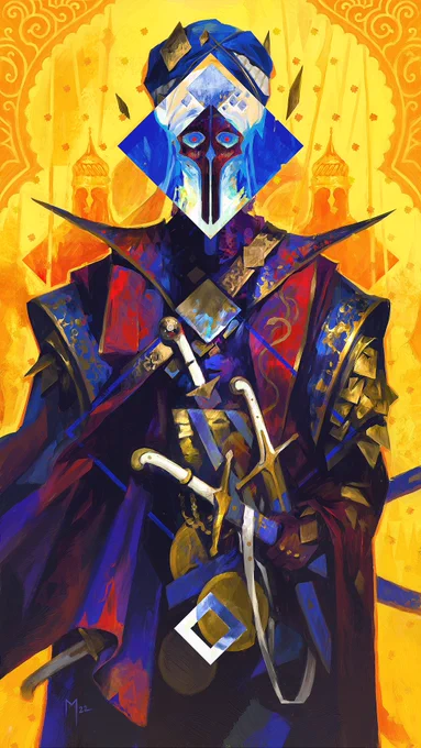 Good morning! Have a great start into the week! Some yellow sand colored art for you like from 1001 Nights or Prince of Persia. 
