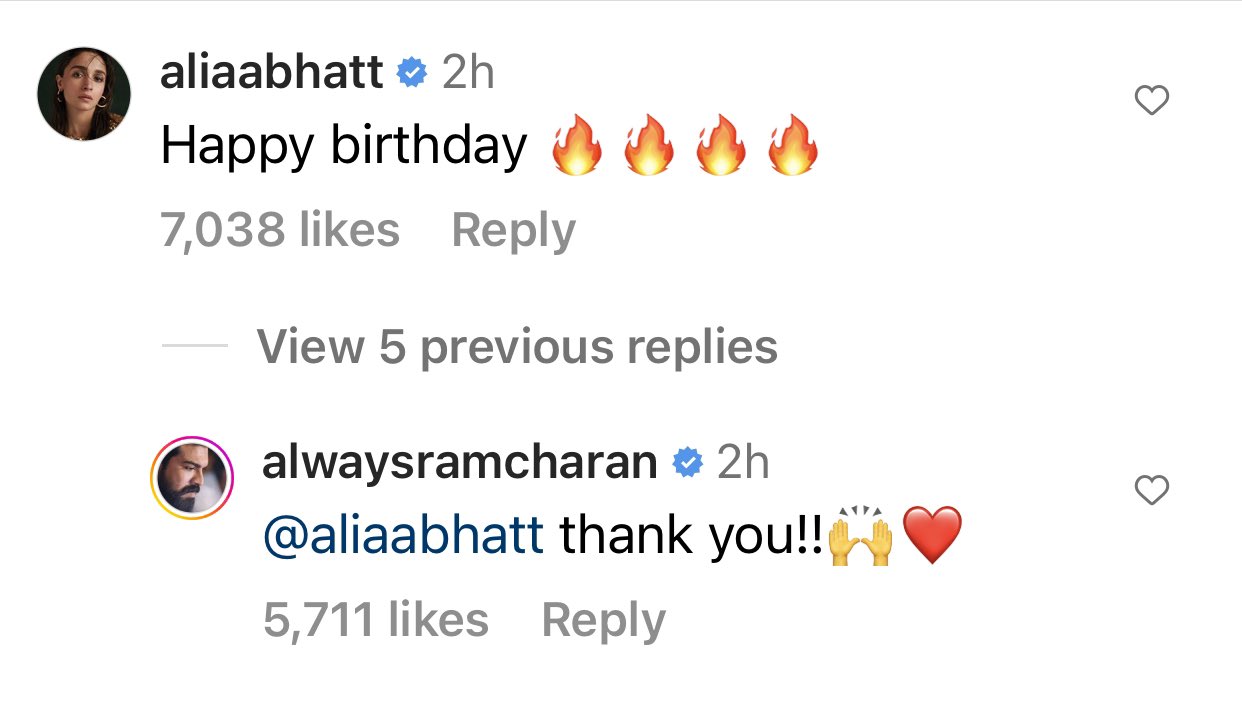 Happy birthday ram charan! 