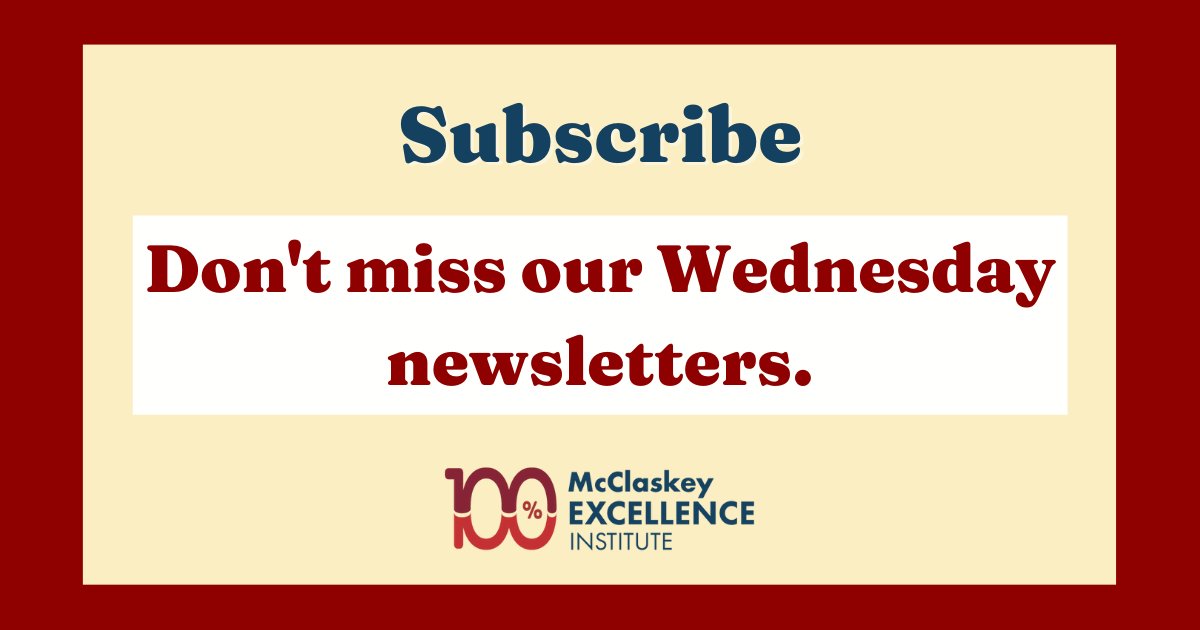 Don't miss weekly tips and tricks used by award winning companies who achieving operations excellence in our Wednesday newsletter. Use this link to sign up: conta.cc/3ZlHi7w