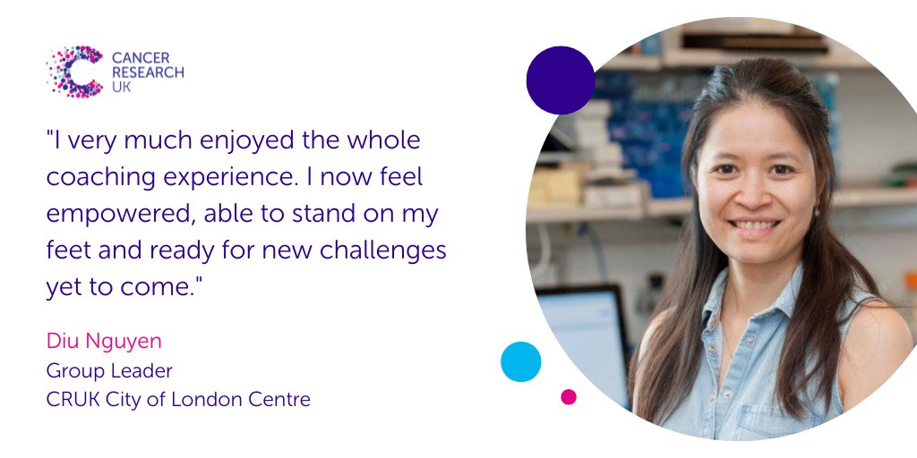 .<a href="/diunguyen_vn_uk/">Diu Nguyen_vn_uk</a> (<a href="/CRUKCOLcentre/">CRUKCOLcentre</a>) told us our free leadership coaching programme helped her feel empowered and confident in her new role as a group leader – find out more about this scheme &amp; apply: bit.ly/3n5pBsv 

<a href="/meylercampbell/">Meyler Campbell</a>
