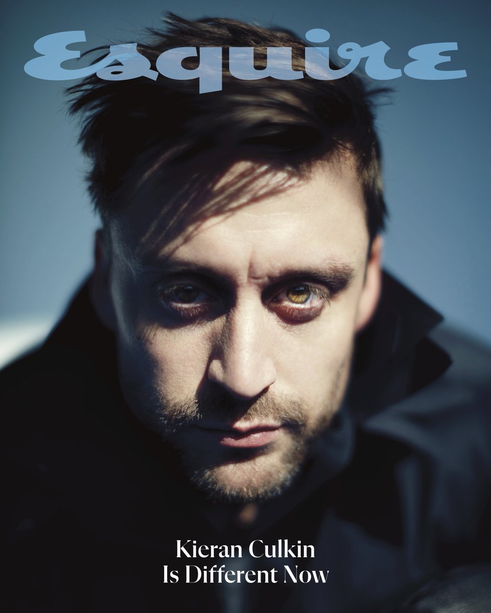 esquire's tweet photo. Introducing Esquire’s April digital cover star, Kieran Culkin. 

The #Succession actor is feeling introspective as the HBO series that reignited his career comes to a close. On a long ferry ride, he tells @EricSull where Roman ends and Kieran begins. https://t.co/sTktvUI5qC https://t.co/jvs1W8OuBw