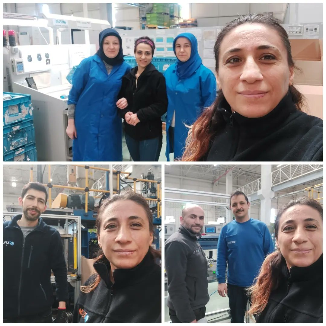 nlfrktlca's tweet photo. 08/16 Gündüz vardiyası
Haftanın ilk iş günü #Aksem #MuallimKöyAkplas firmamızda çalışma arkadaşlarımızla bir aradayız.tum çalışma arkadaşlarımıza ve emek camiasına kolaylıklar hayırlı haftalar dilerim .
#TurkmetalSendika
#IstanbulAnadoluYakası https://t.co/sPAgExS42b