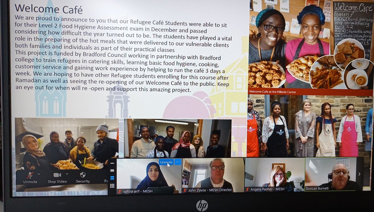 learnenglishyh's tweet photo. Really inspiring presentation from Duncan Bernett @BradfordCollege presenting how they support ESOL learners into employment through catering as one of the examples.
#LunchtimeESOL #providers #Yorkshireandthehumber #employmentfocusedESOL https://t.co/YXVNPadqsS