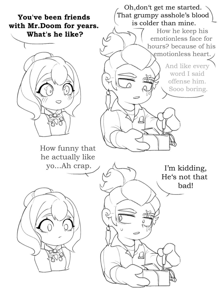 berrybl18834835's tweet photo. _(:зゝ∠)_
#plantsvszombies #pvzfanart #doomshroon #powerlily #digitalart #draw #artwork #ship https://t.co/XQArtmaKy7