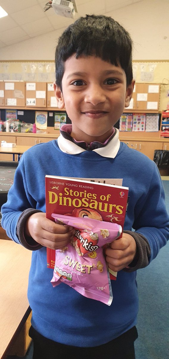 MissKMGrant1's tweet photo. A huge congratulations to our TWO Fairytale Friday winners from last week! Our wonderful little superstars love dinosaurs so these books are perfect gifts!🦖🦕 Enjoy your sweet treats too! Bravo! 📚🌟❤👏🏾👏🏾👏🏾 @HelenMacKinven @anneglennie #reflectivereader #readingforenjoyment https://t.co/ZliZgMKtsz