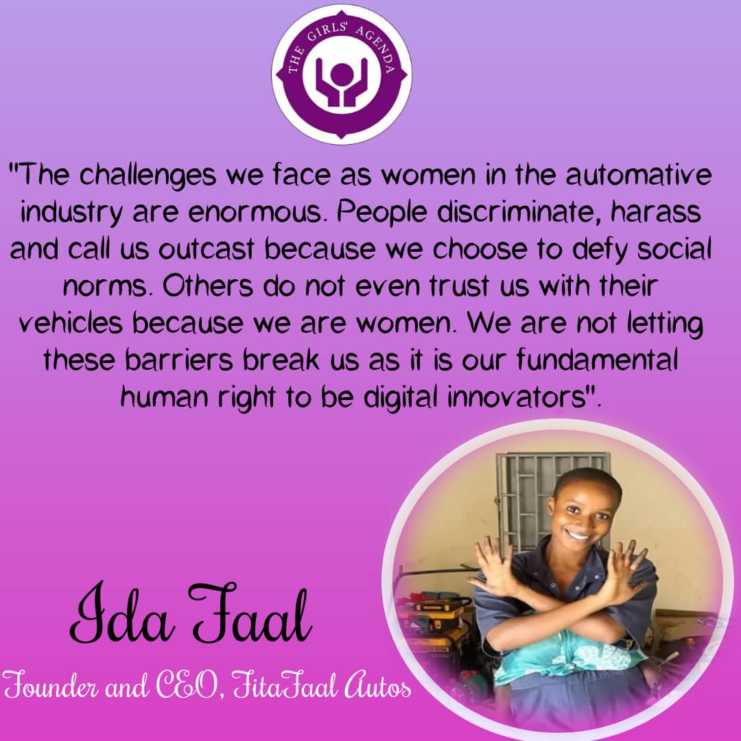 AllGirlsAgenda's tweet photo. Advancing gender equality means investing in women &amp; changing patriarchal norms that discriminate against them in the digital space.
#IWD2023
#TGAQuotes
@IdaFaal2
@GlobalFundWomen @amplifyfund @VitalVoices @UNFPATheGambia @UNICEFGambia @YouthhubAfrica @NgbvTheGambia @AYCommission https://t.co/CDRbsfmrYO