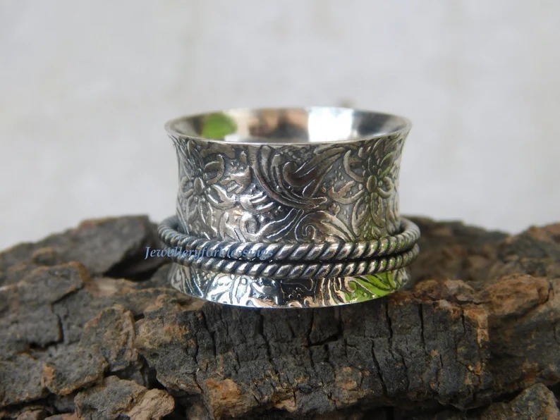 etsy.me/3KbLSkH

#meditationring #Spinnerring #Fidgetring #weddingring
#engagementring #bohoring #Statementring #silverbandring
#AnxietyreliefRing #floralspinnerring #mostpopularring
#beautifulring #spinner #weddingring #spinring #promisering #spinningring #giftforher