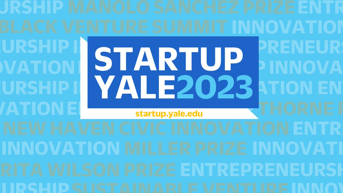 The clock is ticking!⏳ Secure your spot at #StartupYale2023 and be a part of the excitement as student finalists vie for these amazing awards. Register now and get ready to be inspired! #DontMissOut #StartupYale - bit.ly/3ZYxt0e