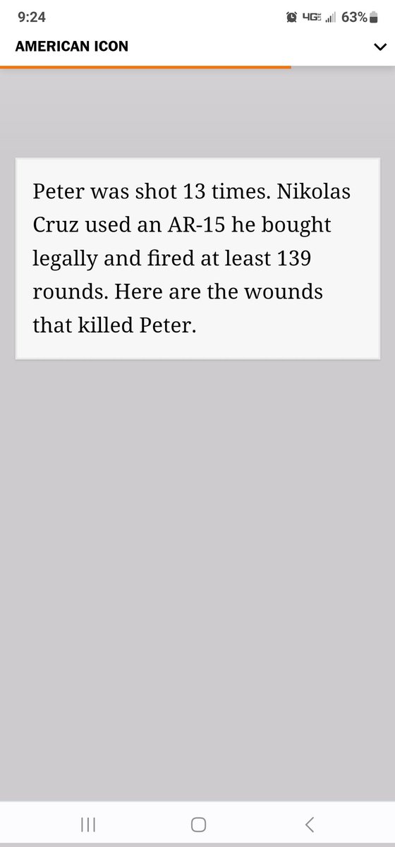 GValimont's tweet photo. As the #Florida House considers demolishing the age requirement from 21, back to 18, I hope @Paul_Renner will, at the very least, share this article with @FLGOPMajority showing how Parkland student Peter Wang was shot 14x by an AR-15. The shooter was 19.
https://t.co/z8WW6j4gqF https://t.co/mDFqk3Qsdf