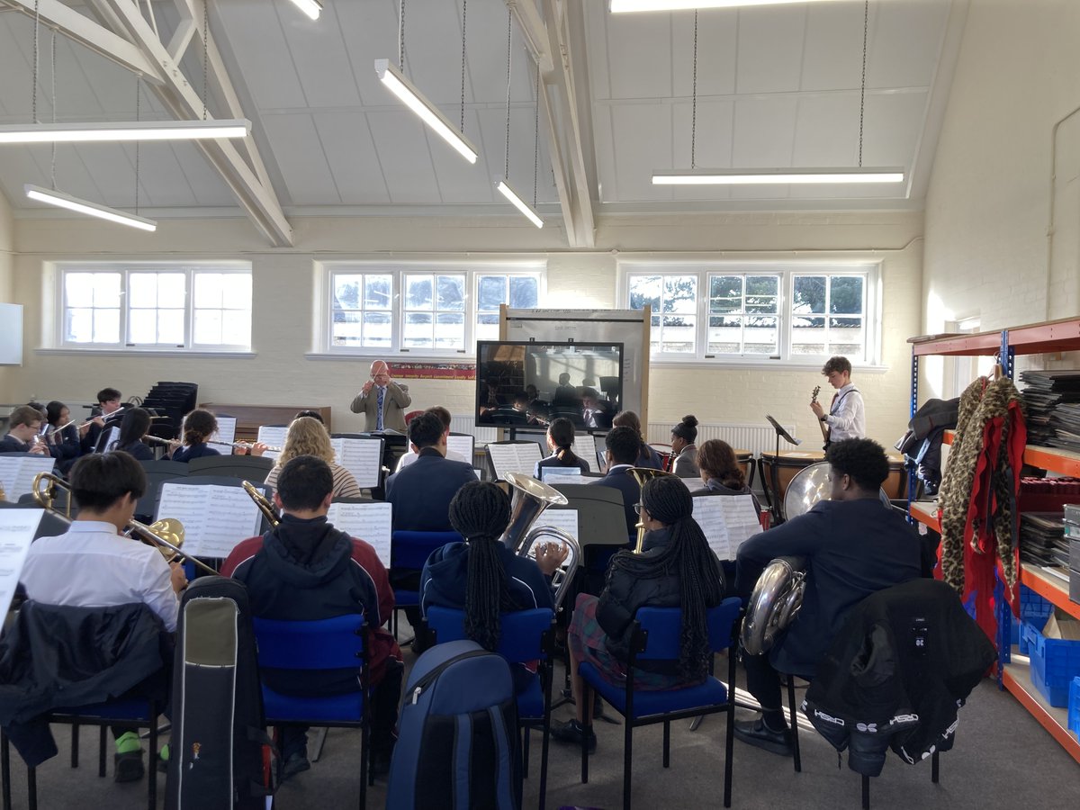 DOYRMS's tweet photo. Dukies Concert Band rehearsing as part of
their weekly club – the School offer over 80 weekly
clubs and activities which are included in our boarding
fee. To find out more about the School please visit our
website: https://t.co/bQ8rZ0eXP1

#wearedukies #doyrms #doyrmsmusic #music https://t.co/jT5jLuiJV5