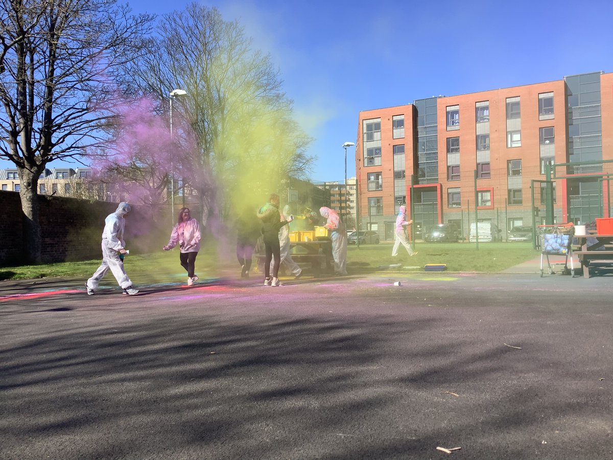 GorgieMillsHS's tweet photo. Feel our happiness please and shout out to the Autism Acceptance Week 2023! @KaimesSchool #SpectrumColourChallenge @AutismScotland #WeAreGorgieMills https://t.co/oIQrxZQRQn