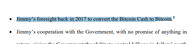 DOJ praises Silk Road hacker for having the foresight to dump BCH 😭