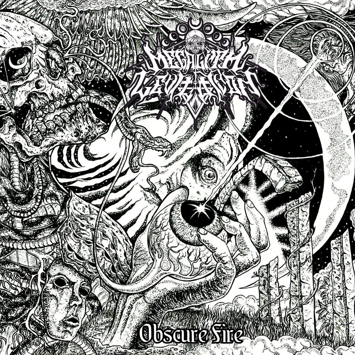 Review | Megalith Levitation - Obscure Fire by <a href="/AmpWorship/">D Bowes</a>. "They create miasmas that reek of sulphur and incense, filling all available space with eldritch otherness." smpl.is/6n29t