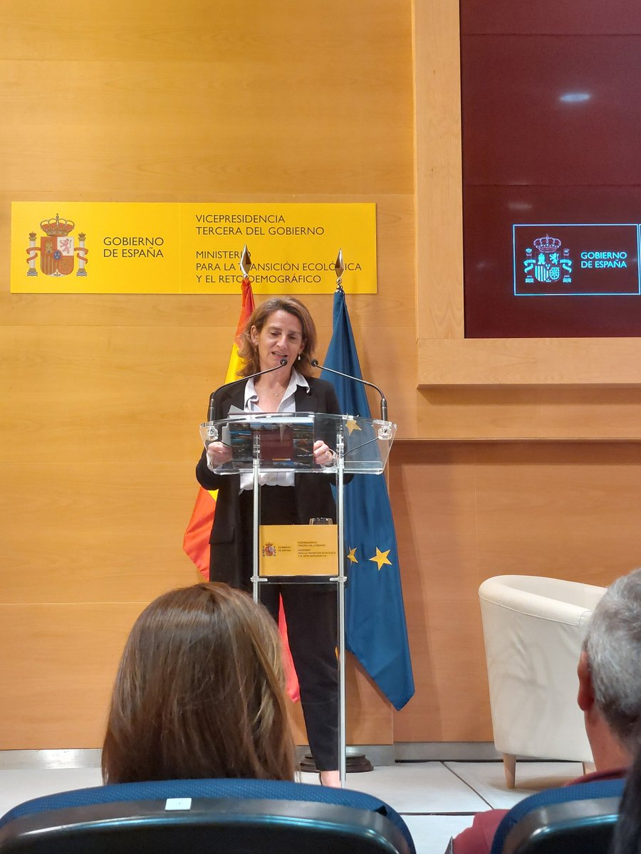 ResilienciaCCOO's tweet photo. #CCOO asiste al Acto de presentación del libro Parques Nacionales de España. El PRTR destina más de 243 mill € a gestionar adecuadamente las infraestructuras verdes. Medida fundamental de adaptación a los efectos del cambio climático @Resiliencia https://t.co/6hkV9wAqSH