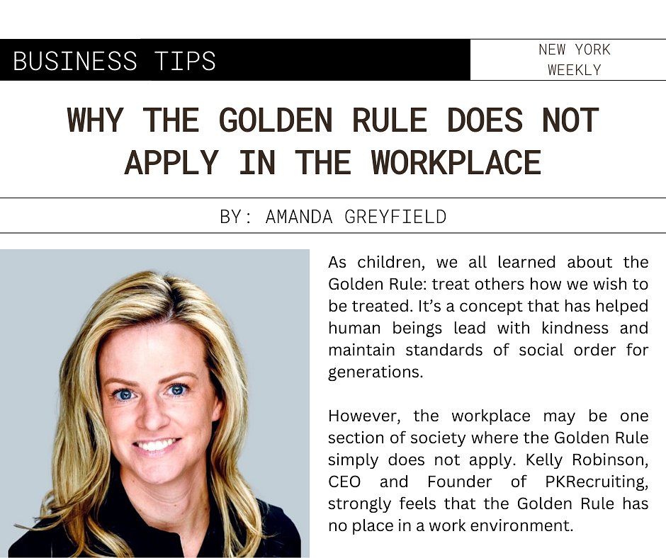 PKRecruiting's tweet photo. HOT OFF THE PRESS 🗞️
.
.
.
.
#pkrpress #news #featuredin #goldenrule #businesstips #leader #Leadership #wfh #WorkFromHome https://t.co/mBz8T2CW8S