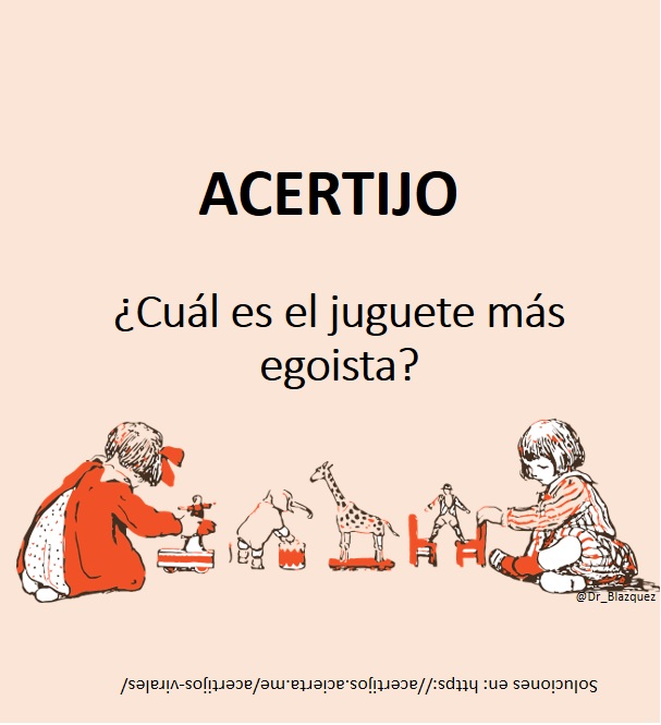 Dr. Alberto Blázquez on Twitter "Acertijo."