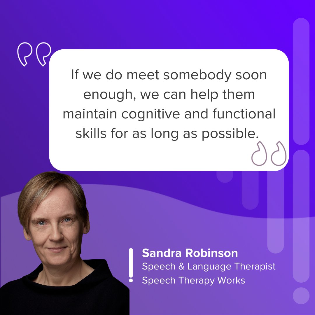 HealthUnmuted's tweet photo. Do you know how to effectively communicate with someone with Alzheimer's Disease? 
Hear tips from speech therapy experts and caregivers on the Alzeimer's Disease Podcast.
Listen now: https://t.co/HggbxiRmr6
#alzheimers #alzheimersdisease #healthunmuted https://t.co/ikUsj1Wr6M