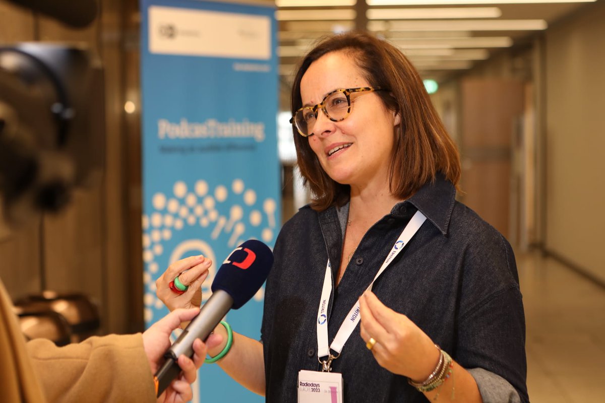 Barbara Gruber 🇪🇺 (@aventures) on Twitter photo 2023-03-27 12:34:04 Showcasing Marek Martiovsky @Ciboid from @CzechTV the format plan we have developed to help podcasters plan their show. Grab your podcast plan copy at our @dw_akademie PodcasTraining stand at @RadiodaysEurope #RDE23 Showcasing Marek Martiovsky @Ciboid from @CzechTV the format plan we have developed to help podcasters plan their show. Grab your podcast plan copy at our @dw_akademie PodcasTraining stand at @RadiodaysEurope #RDE23