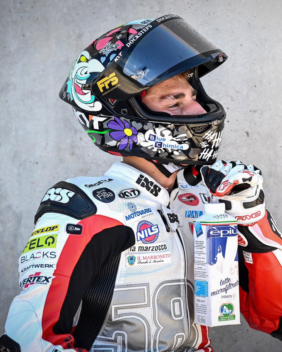 riccardorossi54's tweet photo. The first race didn’t go as expected, but speed is there and the results will soon arrive. Now head to #ArgentinaGP 🇦🇷 

#rr54 #moto #MotoGP https://t.co/MVgFUsnuvv