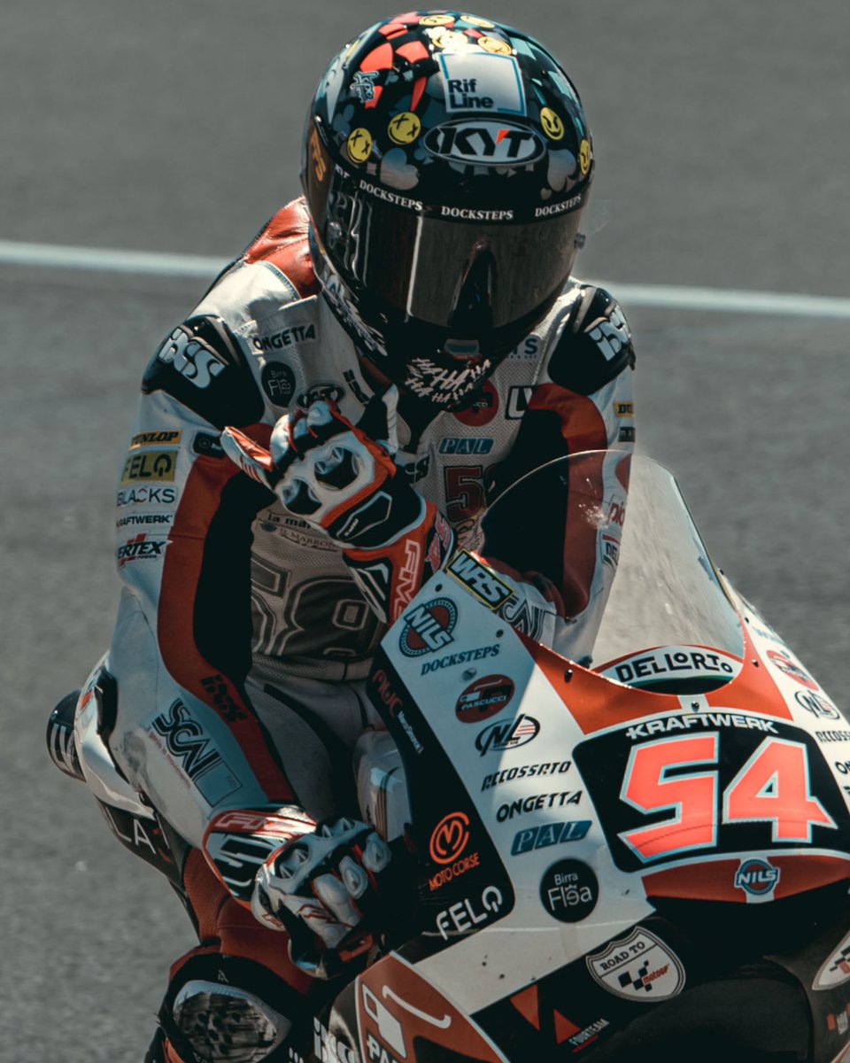 riccardorossi54's tweet photo. The first race didn’t go as expected, but speed is there and the results will soon arrive. Now head to #ArgentinaGP 🇦🇷 

#rr54 #moto #MotoGP https://t.co/MVgFUsnuvv