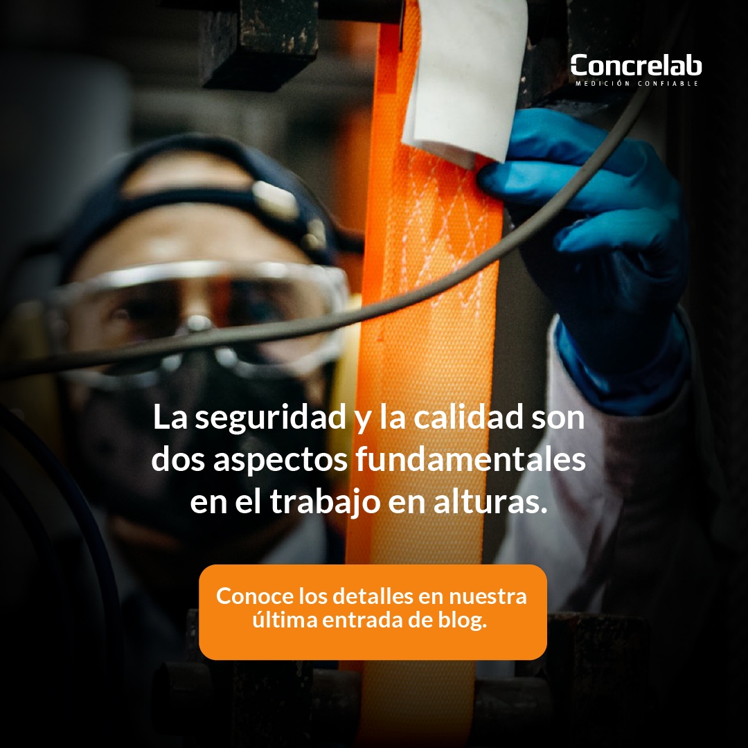 Concrelab's tweet photo. 👷🏼‍♂️ ¡Asegúrate de trabajar de forma segura y con calidad en alturas! En Concrelab, ofrecemos los ensayos adecuados para garantizar la protección de tu equipo y la calidad de tu trabajo.

Entérate de más en el siguiente enlace:
https://t.co/lPzuAaQ5Qc https://t.co/s1EXy0ZadQ