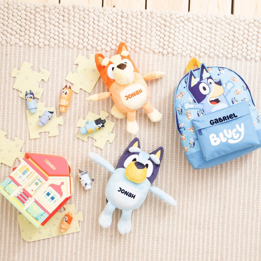 my1styears's tweet photo. Blue peas in a pod... who is your little one's favourite, Bluey or Bingo?

Discover our awesome personalised Bluey gifts here:
https://t.co/gS8kmPx5I0

@OfficialBlueyTV  #Bluey #blueytv https://t.co/cOsIVDkvOw