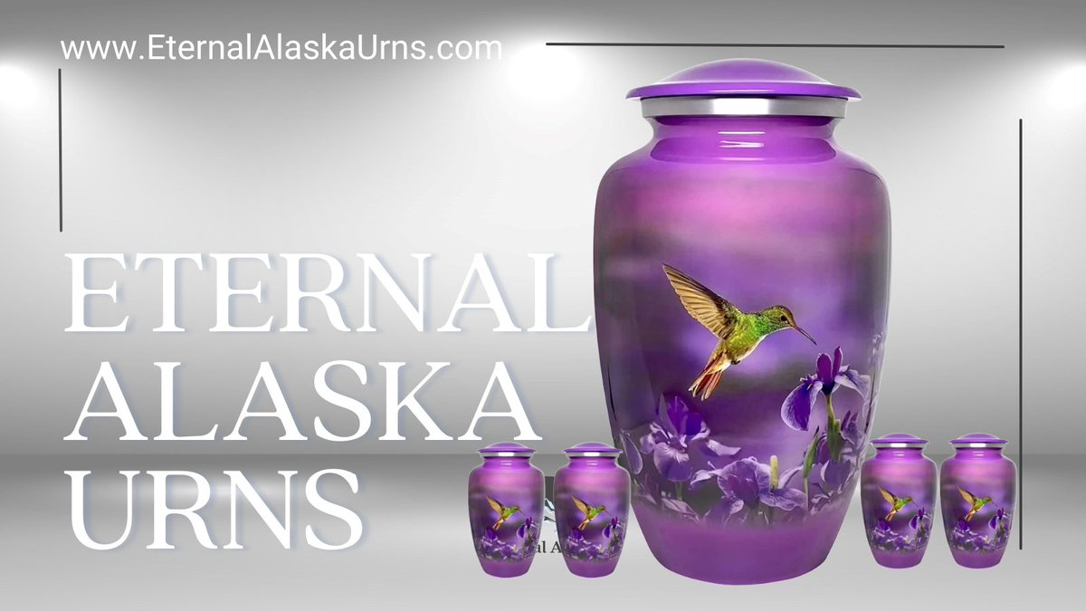 AlaskaEternal's tweet photo. We kept the prices of our urns reasonable but we didn't sacrifice the style. #funeralplanning #cremationurns #ashes #spreadingashes #urns #woodenurns #stainedglassurns https://t.co/SZMsvvpMor https://t.co/N3Vcd8GLED