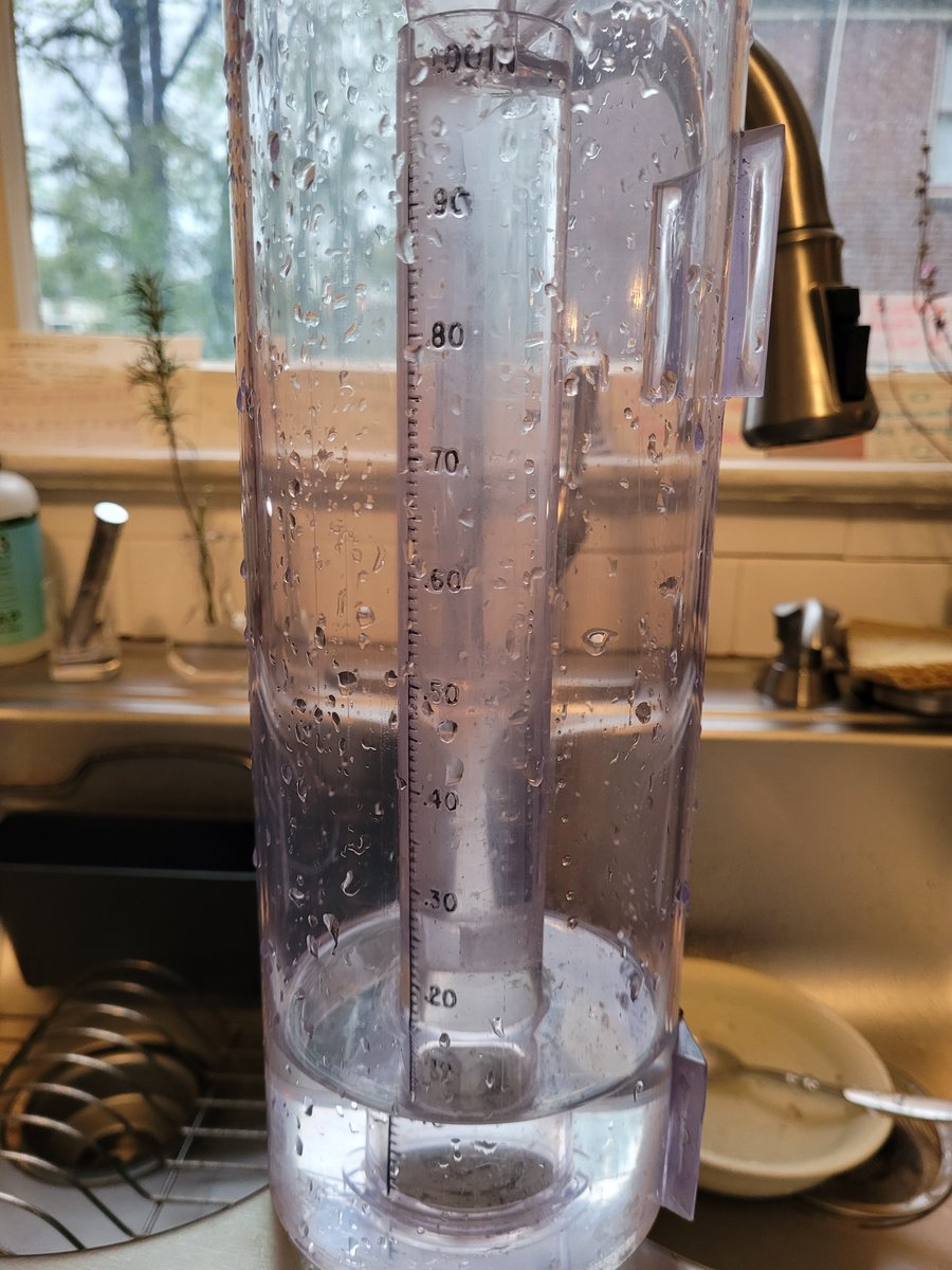 ZaritaFloridian's tweet photo. Good morning!
What a night of danger jam packed with thunder & lightning. Oh Zeus, god of thunder, what made you so angry? Had a hard time falling asleep. And a lot of rain too.
๐งRAIN GAUGE๐ง2.43" / 62mm
in #CayceSC by d Congaree river #caewx #scwx @NWSColumbia @mlgriffinWX1 https://t.co/U0GiBaIrpM